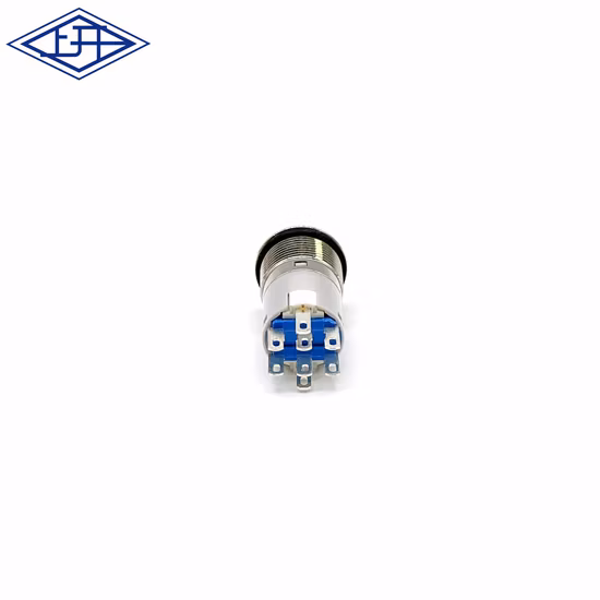 IP67 16 mm Metal Momentáneo Eléctrico Mini Restablecer Micro Interruptor de botón